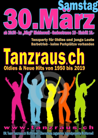 TanzRaus.ch Flyer als PDF